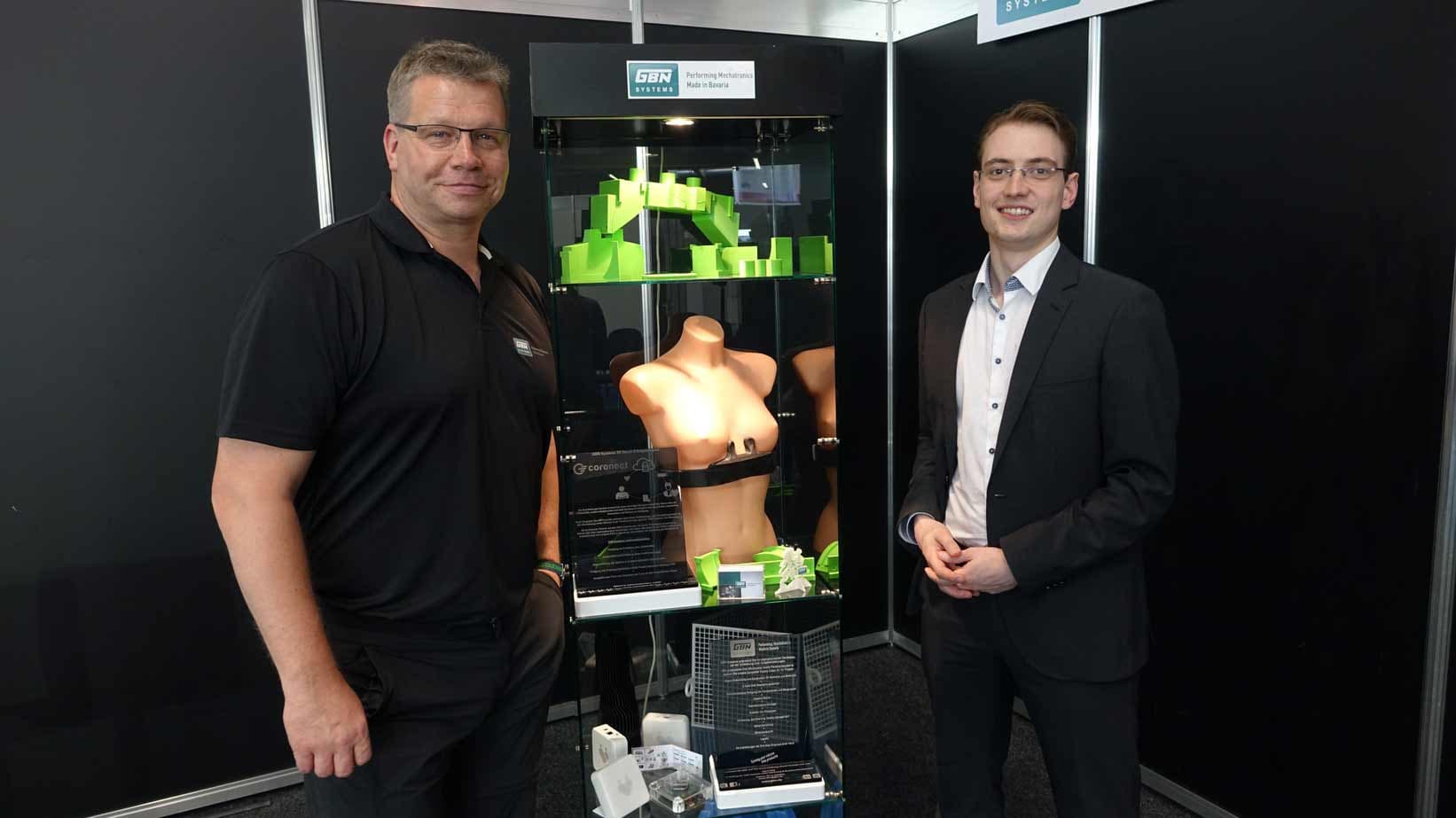 GBN Systems (Harry Flint) and coronect (Norman Krüger) show premiere of coronect chestbelt
