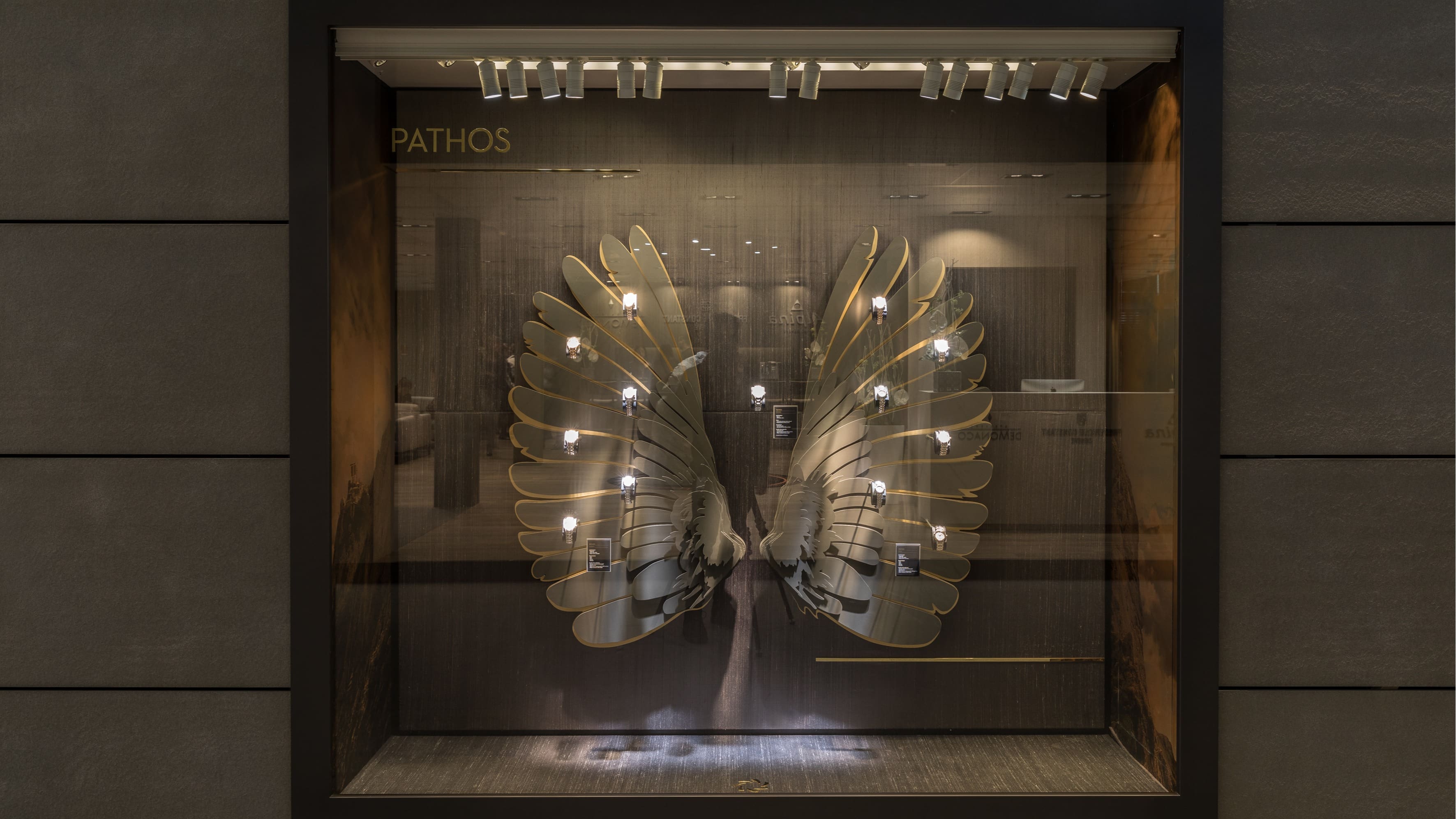 Angel wings in 3D for Baselworld