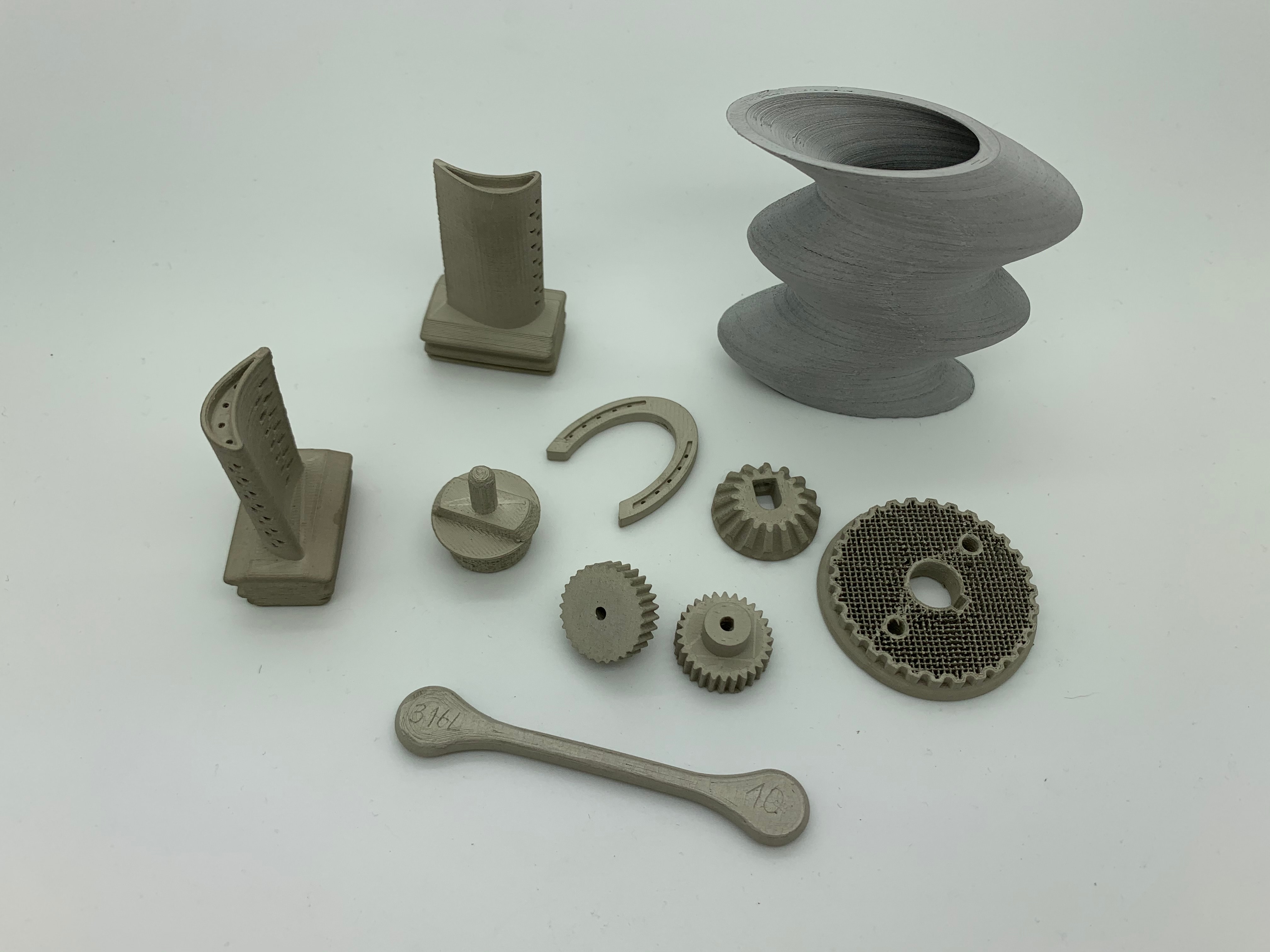 Metalteile 3-D-gedruck mit JLOX-Metal-Filament