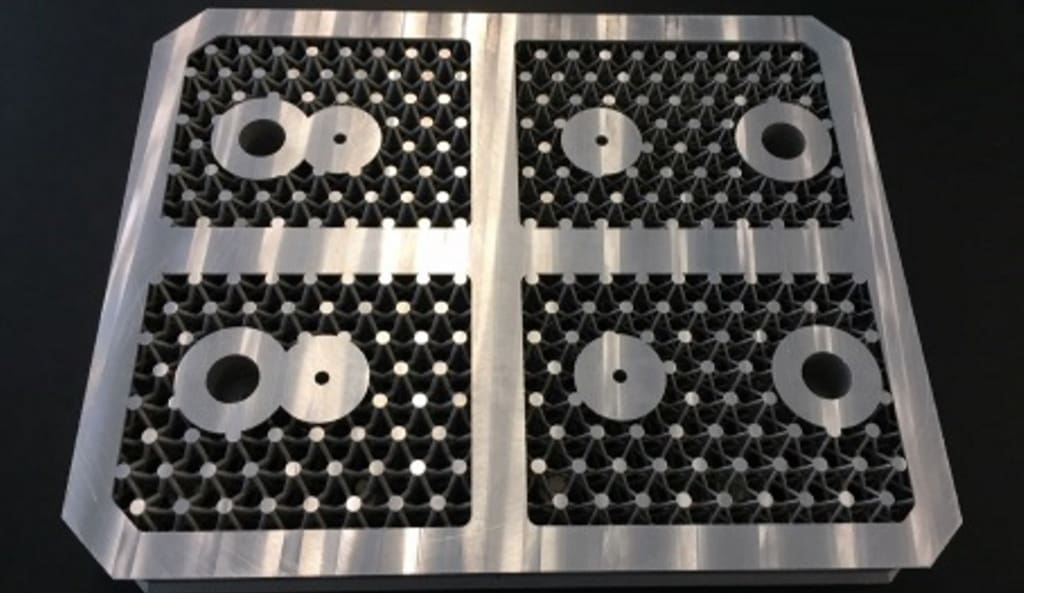 AM-gefertigtes Aluminium Block-insert