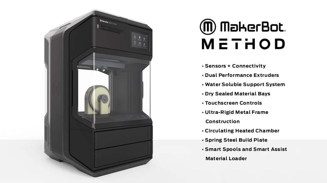 MakerBot Method - der industrielle Desktop FDM 3D-Drucker