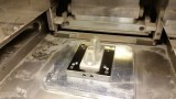 Hybrid injection mold within the build chamber