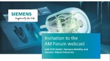 Invitation to the AM Forum webcast 25.03.2020